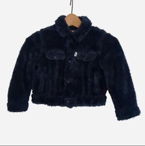 Levi's Baby Sherpa Trucker Jacket Size 24M Blue